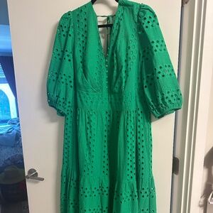ASOS Design Curve green dress